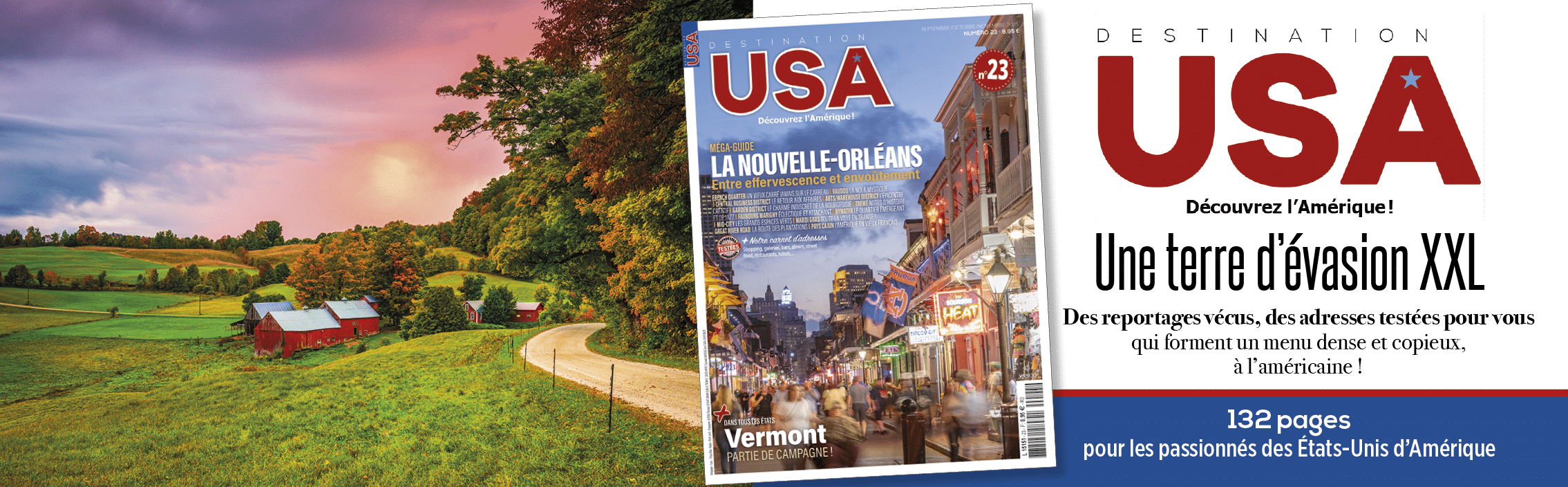 Bannière Destination USA 20